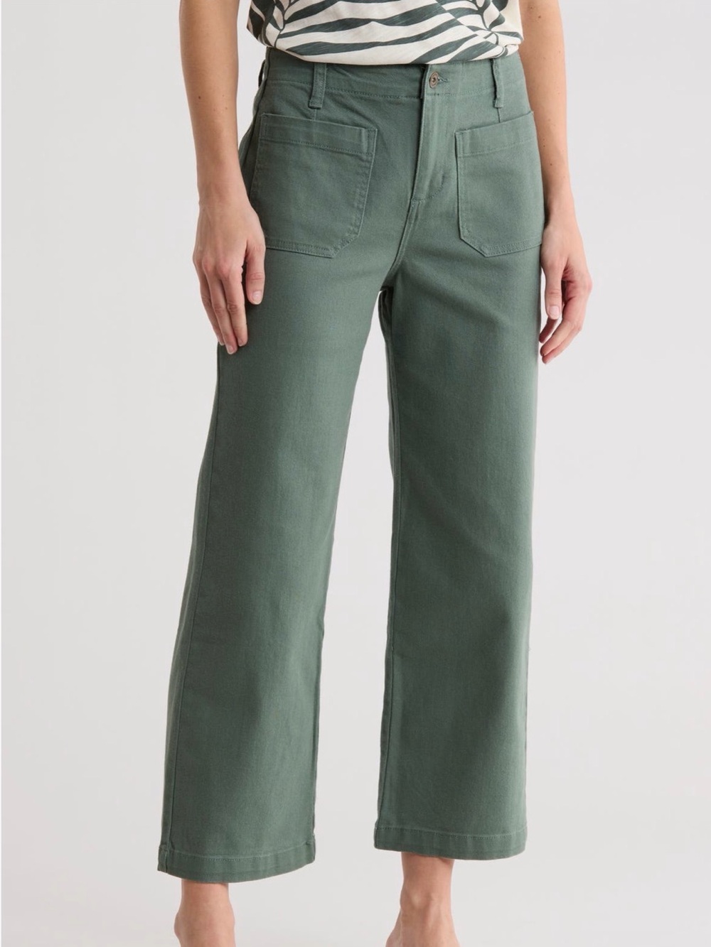 Sanctuary Wide-Leg Cotton Jeans